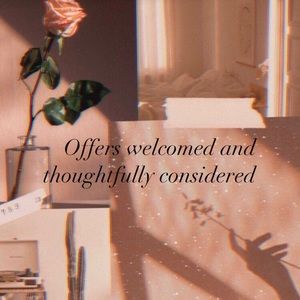 ✨ OFFERS WELCOME ✨